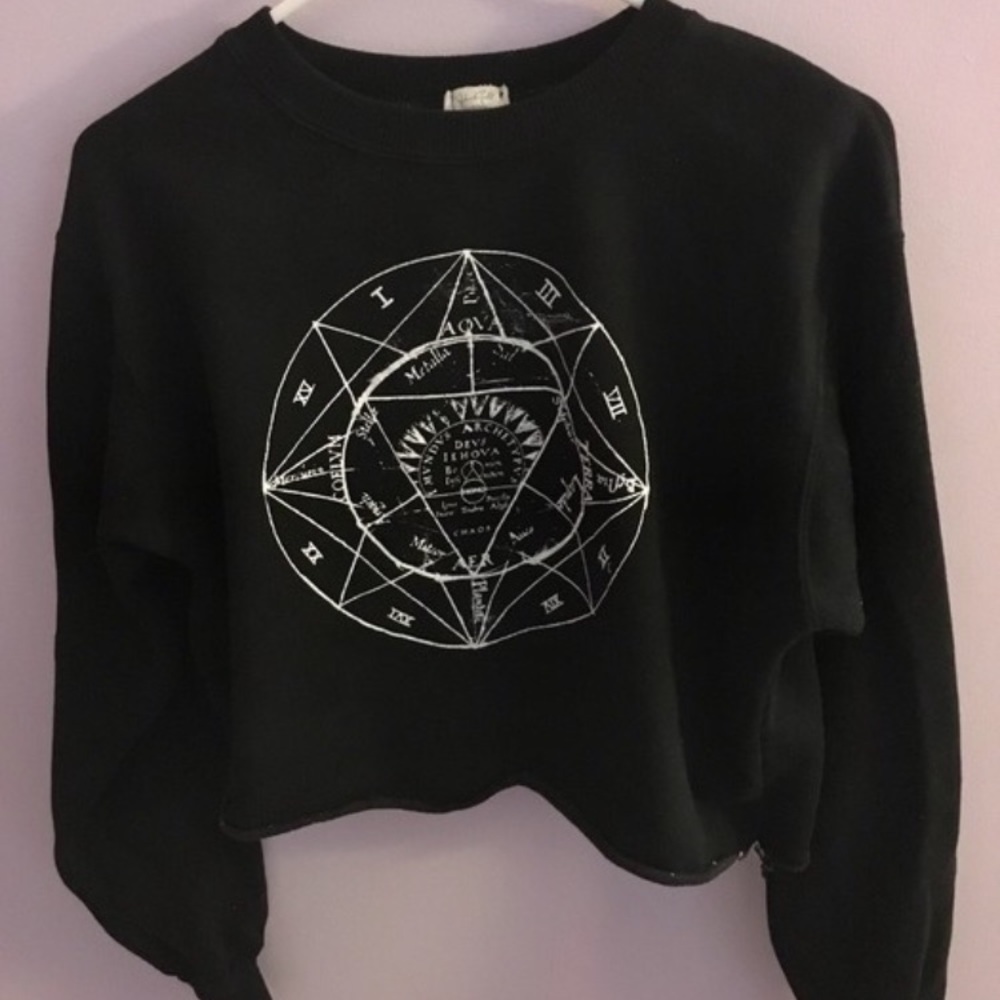 Brandy melville cropped sweatshirt